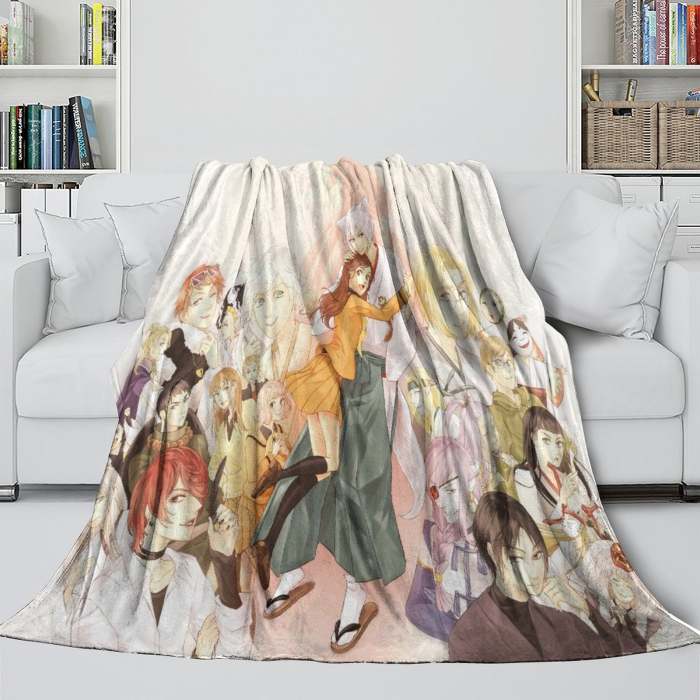 Kamisama Kiss Blanket Flannel Fleece Throw Room Decoration