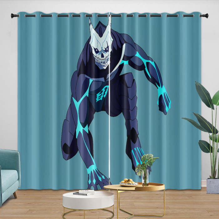 Kaiju No. 8 Curtains Blackout Window Drapes Room Decoration