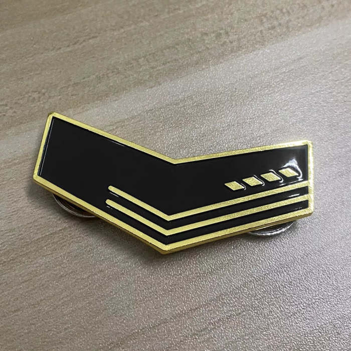 Star Trek Discovery 4 Comissioned Officer Collar Rank Captain Collar Rank 32Nd Century Starfleet Magnet Insignia Badge