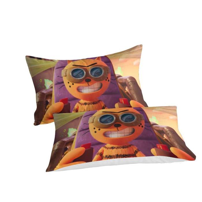 Dog Man Bedding Set Quilt Cover Without Filler