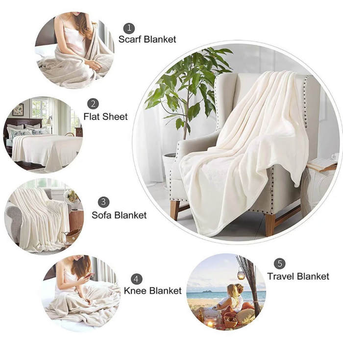 Mufasa The Lion King Blanket Flannel Throw Room Decoration