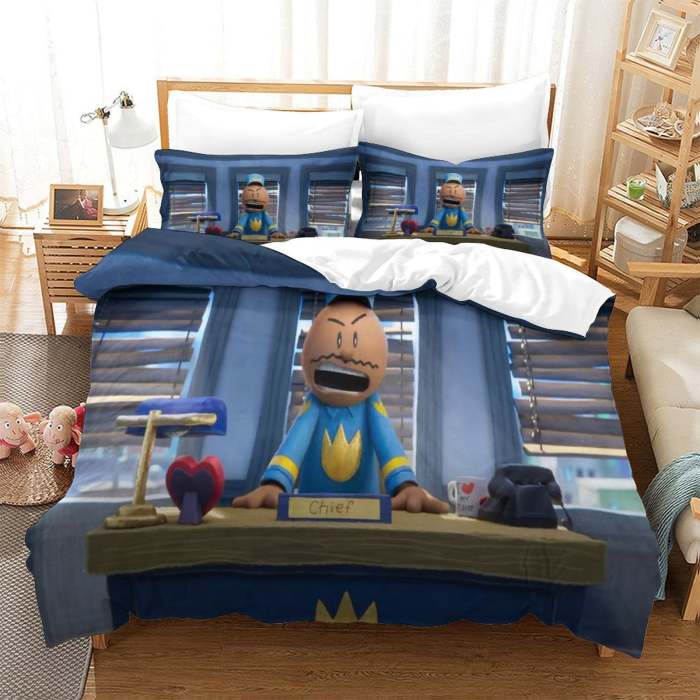 Dog Man Bedding Set Quilt Cover Without Filler