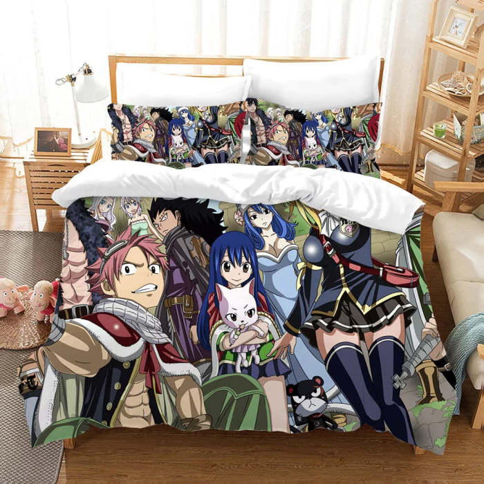 Fairy Tail Bedding Set Quilt Cover Without Filler