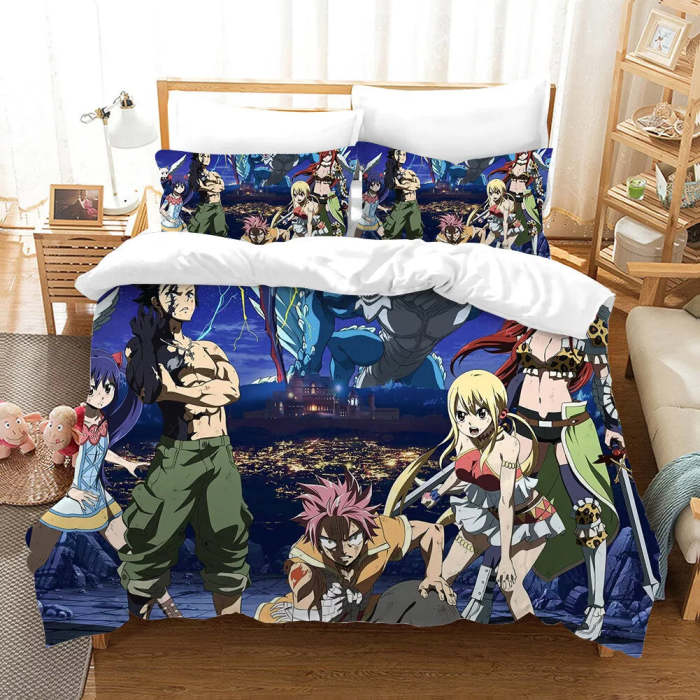 Fairy Tail Bedding Set Quilt Cover Without Filler
