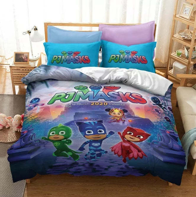 Pj Masks Bedding Set Quilt Cover Without Filler