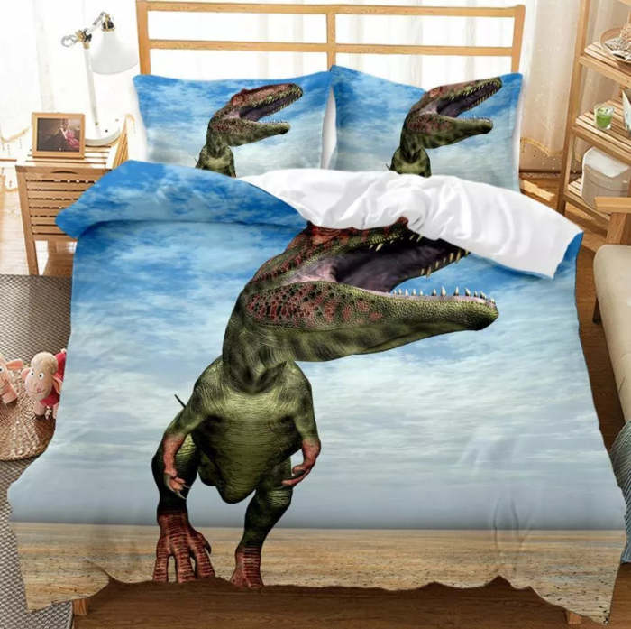 Dinosaur Bedding Set Quilt Cover Without Filler
