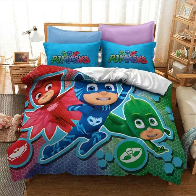 Pj Masks Bedding Set Quilt Cover Without Filler