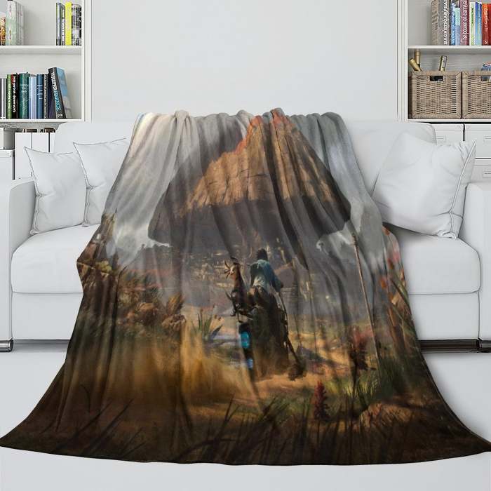 Star Wars Outlaws Blanket Flannel Throw Room Decoration