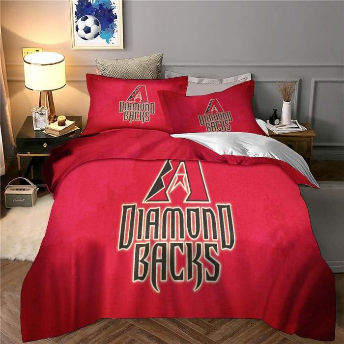 Arizona Diamondbacks Bedding Set Quilt Cover Without Filler