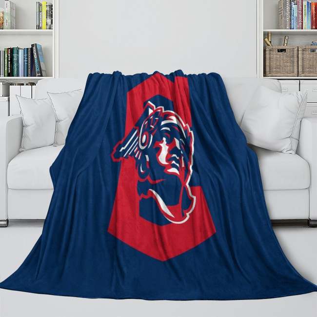 Cleveland Guardians Blanket Flannel Throw Room Decoration