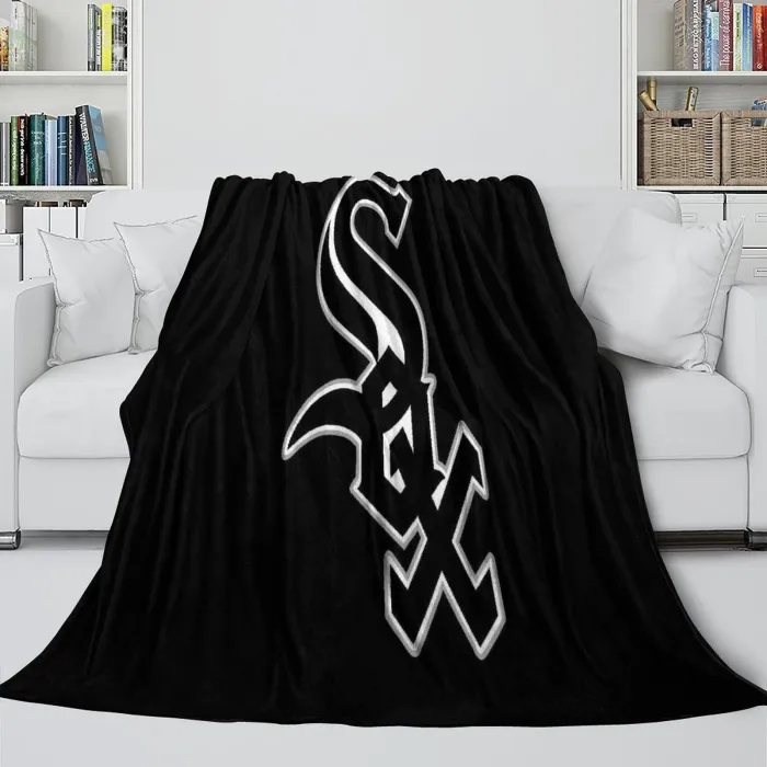 Chicago White Sox Blanket Flannel Throw Room Decoration