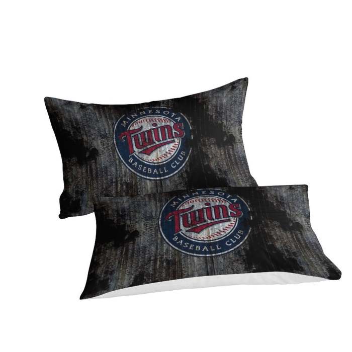 Minnesota Twins Bedding Set Quilt Cover Without Filler