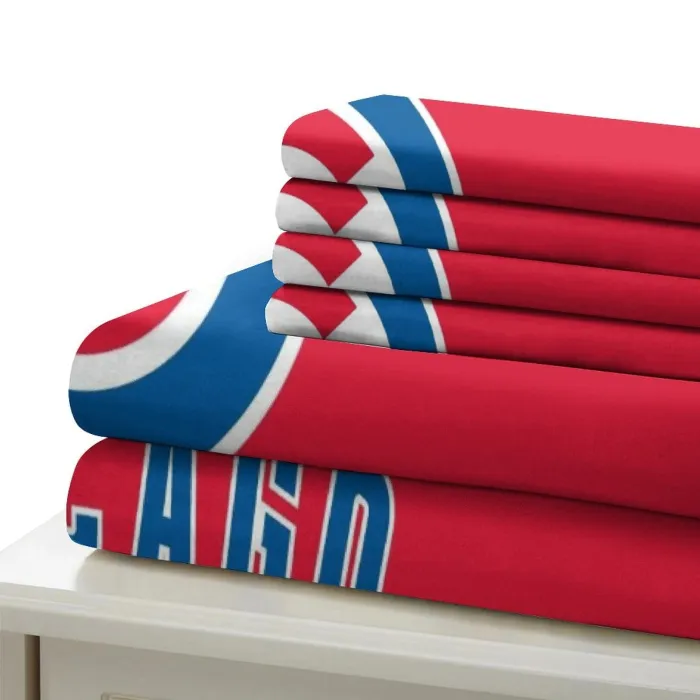 Chicago Cubs Bedding Set Quilt Cover Without Filler
