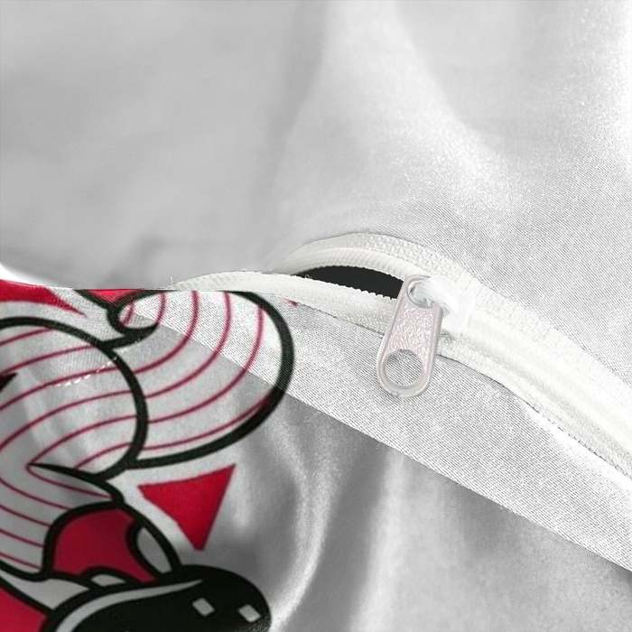 Cincinnati Reds Bedding Set Quilt Cover Without Filler
