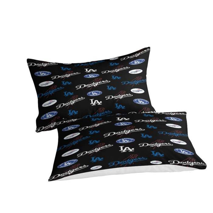 Los Angeles Dodgers Bedding Set Quilt Cover Without Filler