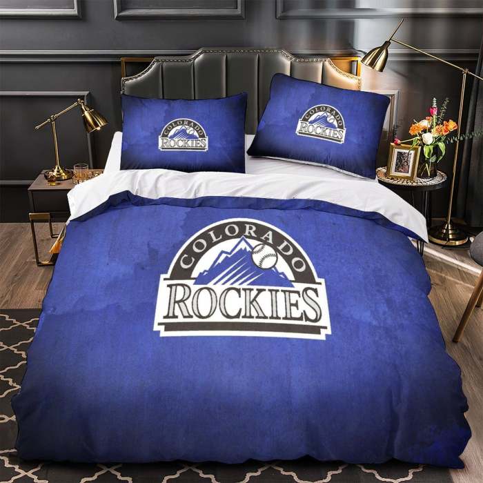 Colorado Rockies Bedding Set Quilt Cover Without Filler