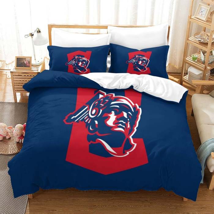 Cleveland Guardians Bedding Set Quilt Cover Without Filler