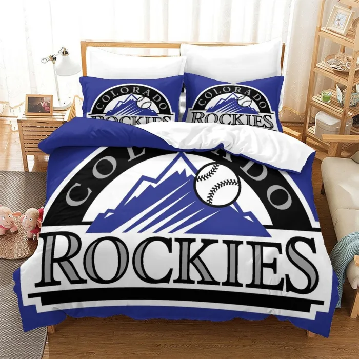 Colorado Rockies Bedding Set Quilt Cover Without Filler