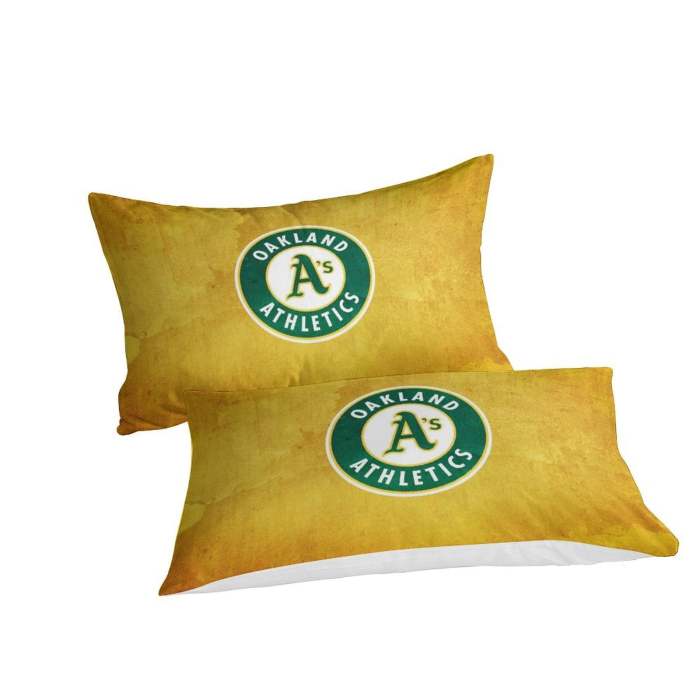 Oakland Athletics Bedding Set Quilt Cover Without Filler
