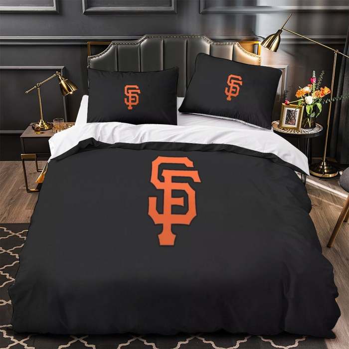 San Francisco Giants Bedding Set Quilt Cover Without Filler