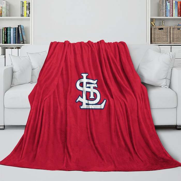St. Louis Cardinals Blanket Flannel Throw Room Decoration