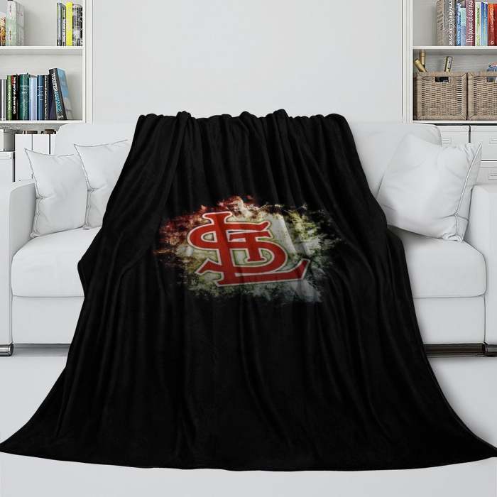 St. Louis Cardinals Blanket Flannel Throw Room Decoration