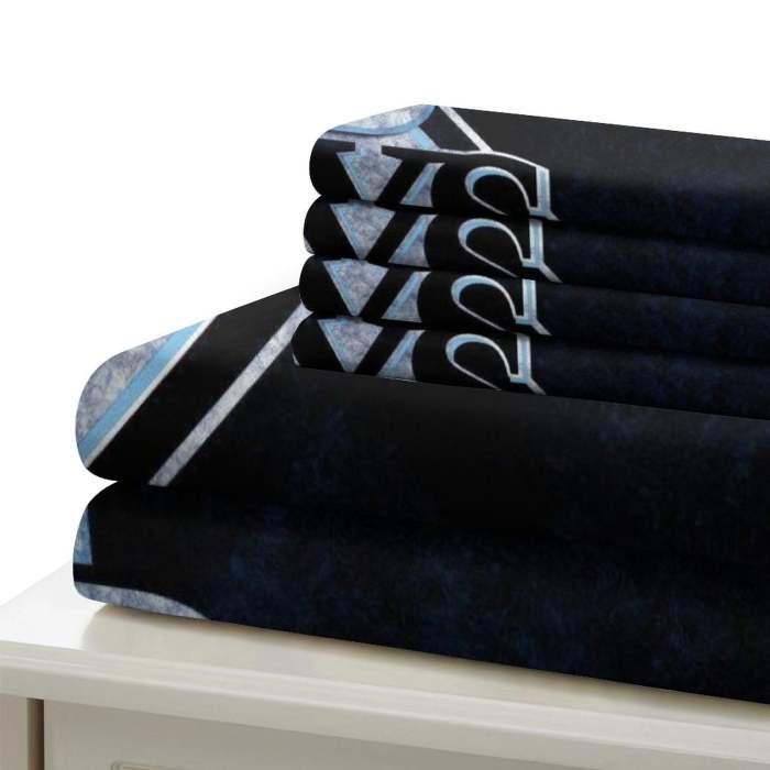 Tampa Bay Rays Bedding Set Quilt Cover Without Filler