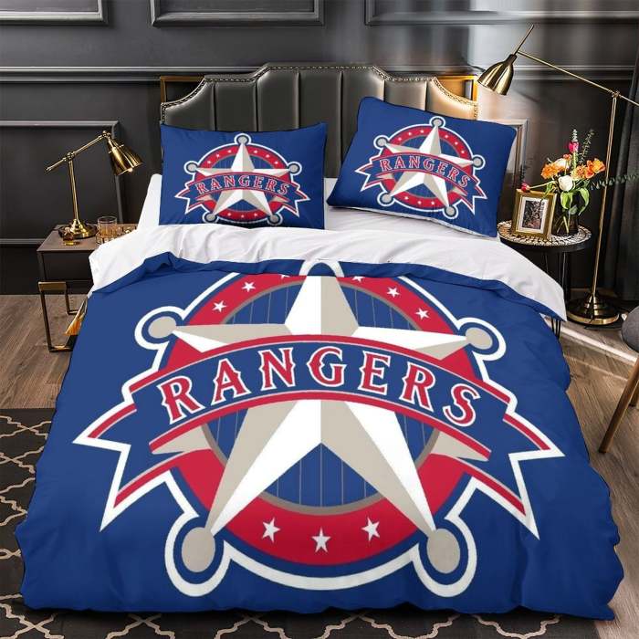 Texas Rangers Bedding Set Quilt Cover Without Filler