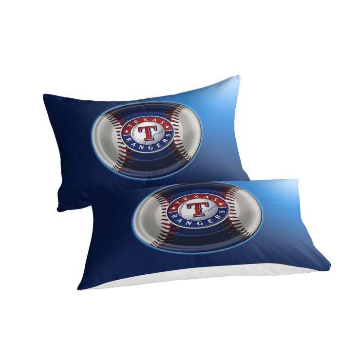 Texas Rangers Bedding Set Quilt Cover Without Filler