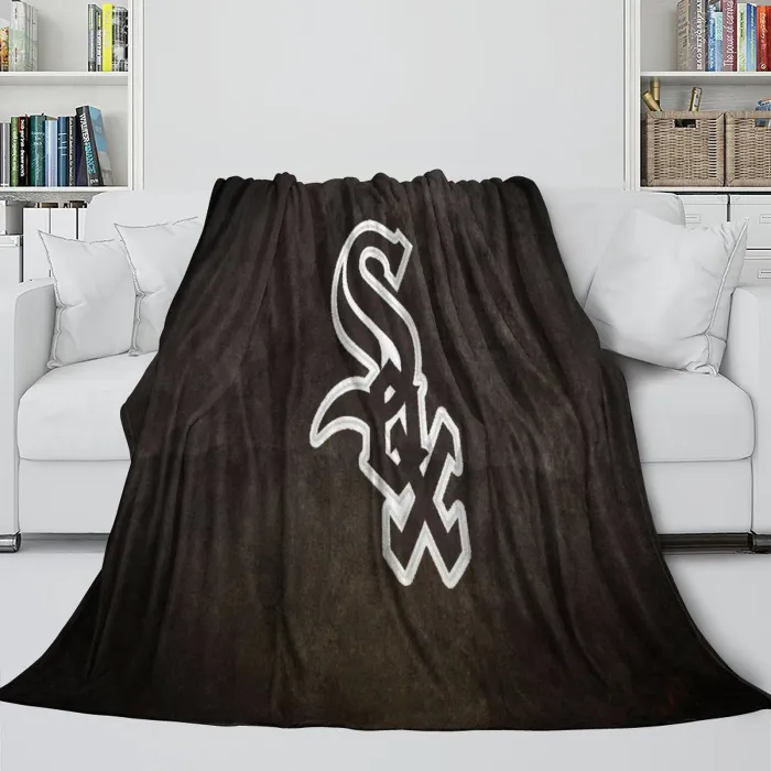 Chicago White Sox Blanket Flannel Throw Room Decoration