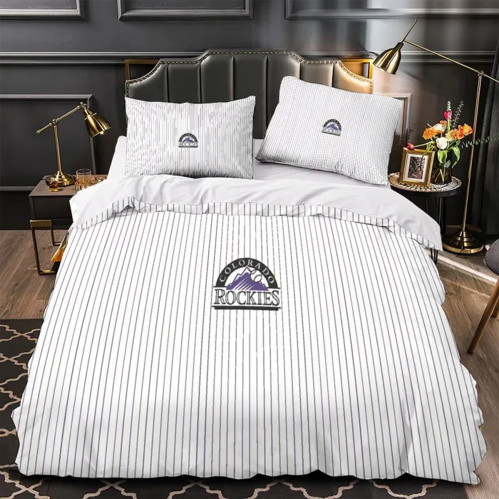 Colorado Rockies Bedding Set Quilt Cover Without Filler