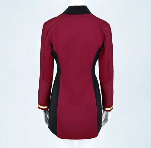 Star Trek Strange  Worlds Uhura Red Dress Uniforms Startfleet Shirts Costumes