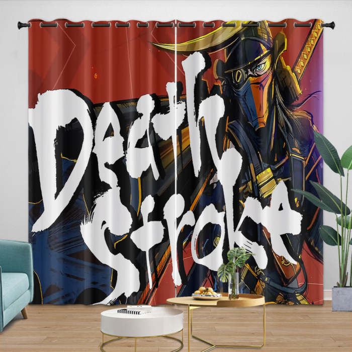 Batman Ninja Pattern Curtains Blackout Window Drapes