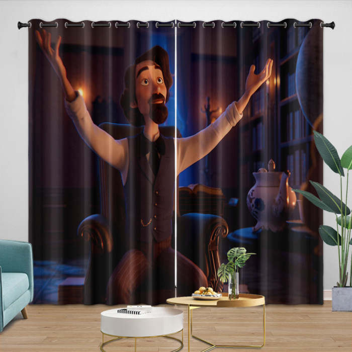 The King Of Kings Curtains Blackout Window Drapes Kids Room Decoration