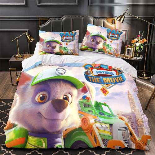 Paw Patrol The Movie Bedding Set Quilt Duvet Cover Without Filler