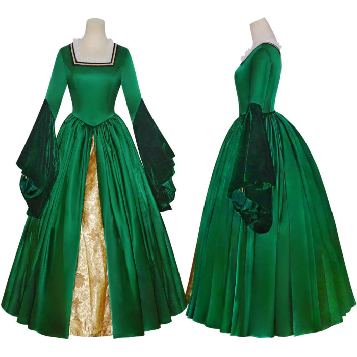 The Tudors Princess Mary Dress Halloween Carnival Suits Vintage Cosplay Costume