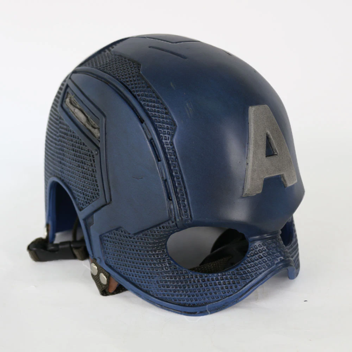 Captain America Helmet Steve Rogers Helmet Cosplay Superhero Mask Prop Hard Pvc