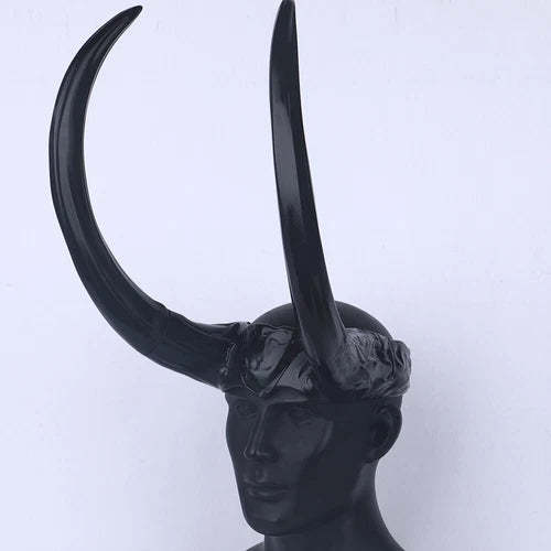 Loki 2 Crown Horns Cosplay Superhero Headgear Helmet Costume Props Headwear Pvc