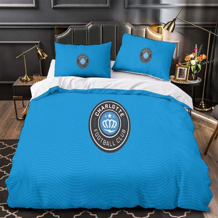 Charlotte Fc Bedding Set Duvet Cover Without Filler