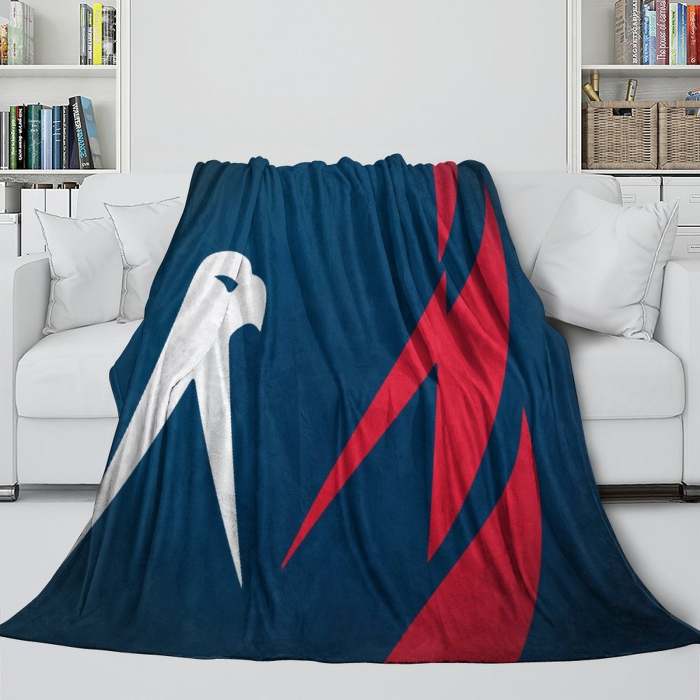 Washington Capitals Blanket Flannel Throw Kids Room Decoration