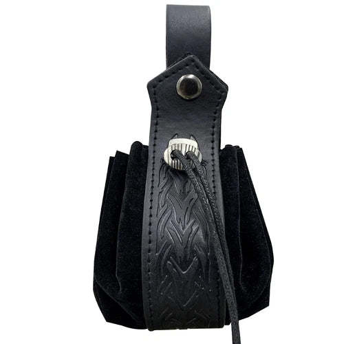 Retro Medieval Renaissance Viking Belt Pouch Coin Purse Waist Bags Waist Pack Pu