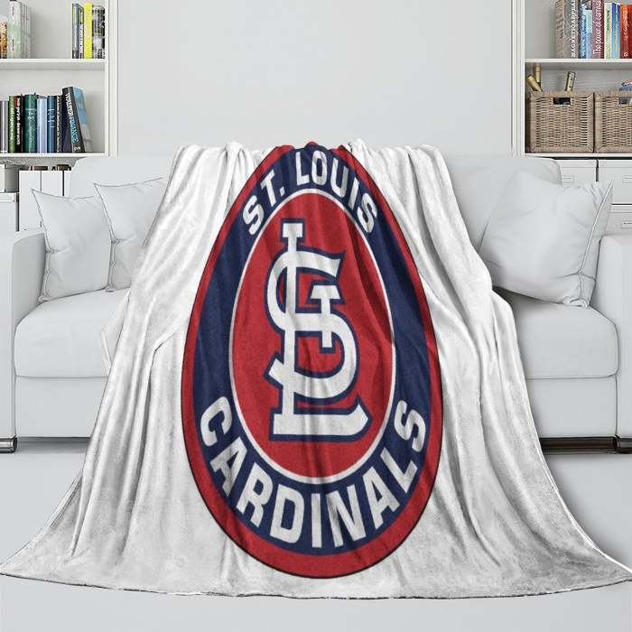 St. Louis Cardinals Blanket Flannel Throw Room Decoration