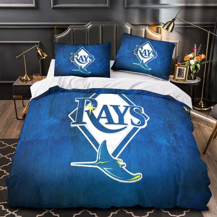 Tampa Bay Rays Bedding Set Quilt Cover Without Filler