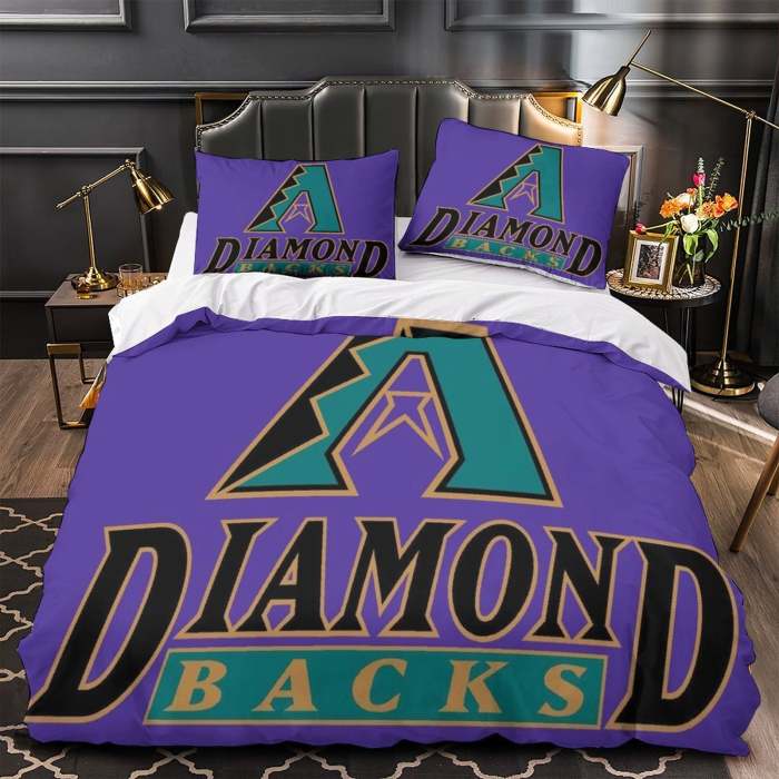 Arizona Diamondbacks Bedding Set Quilt Cover Without Filler