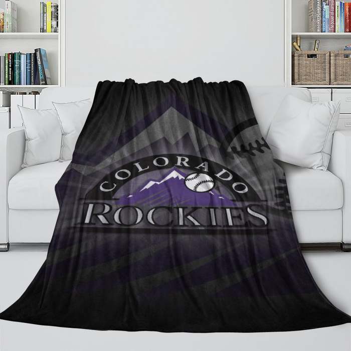 Colorado Rockies Blanket Flannel Throw Room Decoration