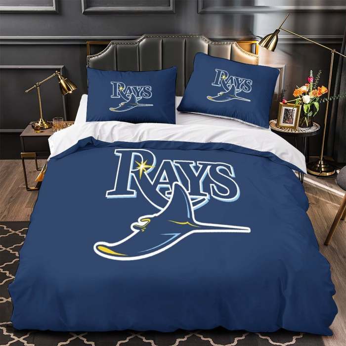 Tampa Bay Rays Bedding Set Quilt Cover Without Filler