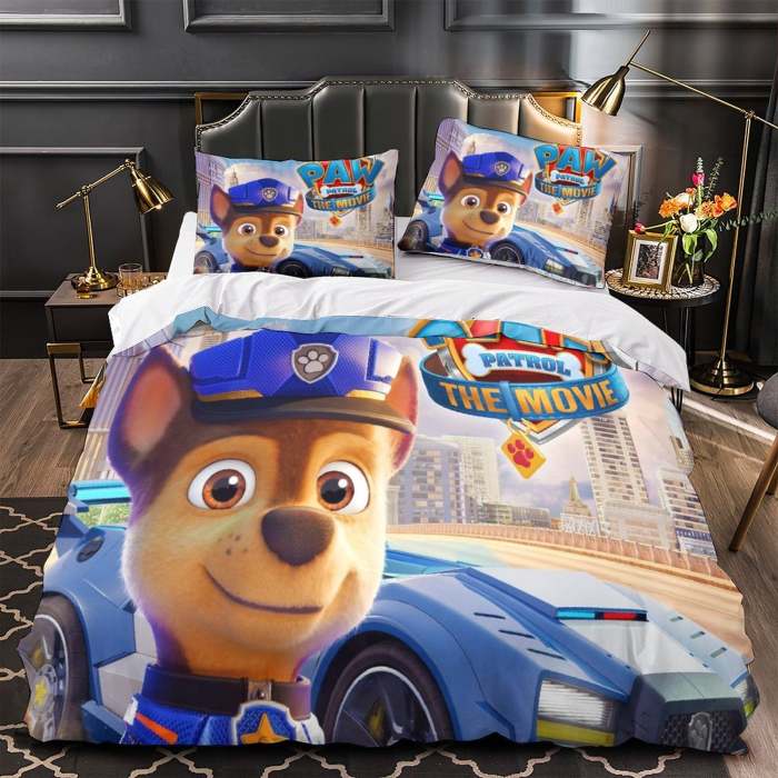 Paw Patrol The Movie Bedding Set Quilt Duvet Cover Without Filler