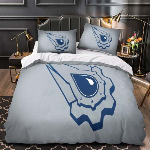 Edmonton Oilers Bedding Set Quilt Duvet Cover Without Filler