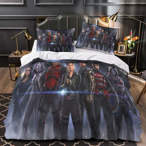 Thunderbolts Bedding Set Quilt Duvet Cover Without Filler