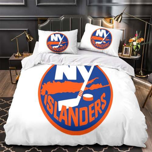 York Islanders Bedding Set Quilt Duvet Cover Without Filler